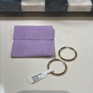 Hey Harper Tarnish Resisting Gold Hoop Earrings ✨